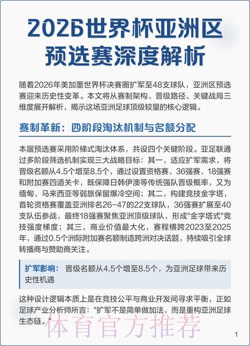 世界杯赛事精选推荐与深度解析攻略